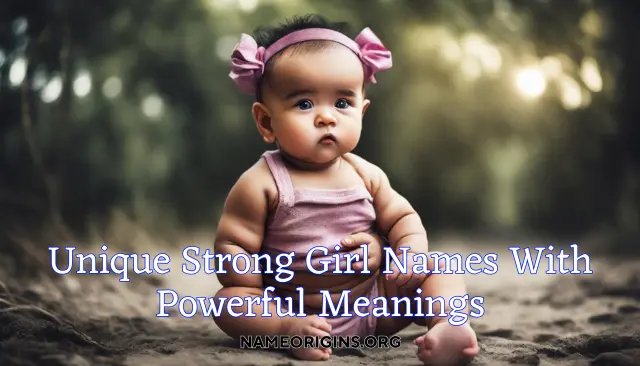 40+ Unique Strong Girl Names With Powerful Meanings