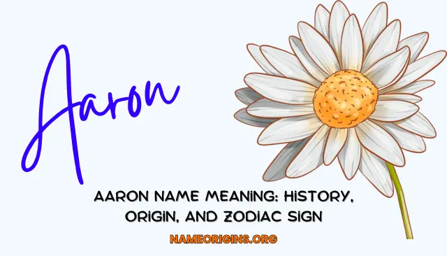 Aaron Name Meaning: History, Origin, And Zodiac Sign