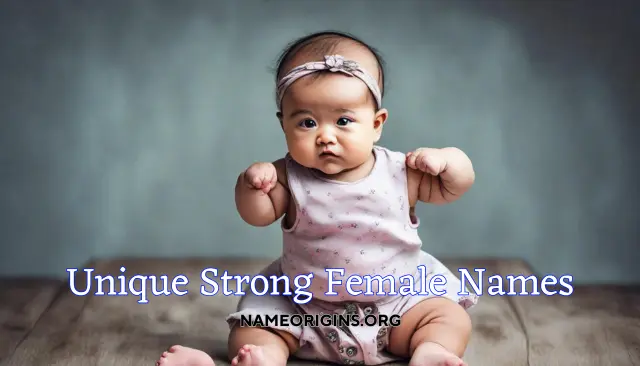 Unique Strong Female Names