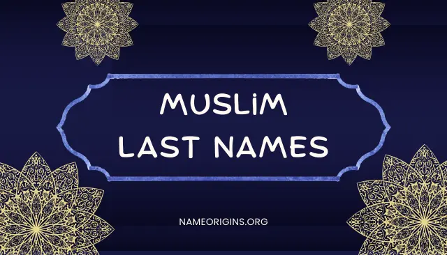 Muslim Last Names (2024)