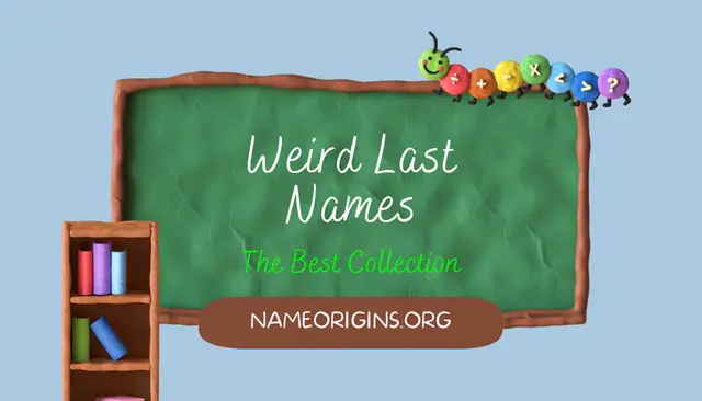 Weird Last Names (2024) - The Best Collection