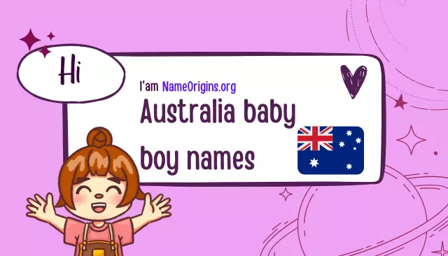 500+ Australia baby boy names | Boy Names in Australia